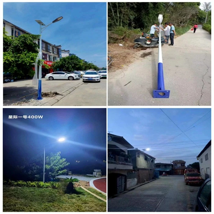 solar panel road light